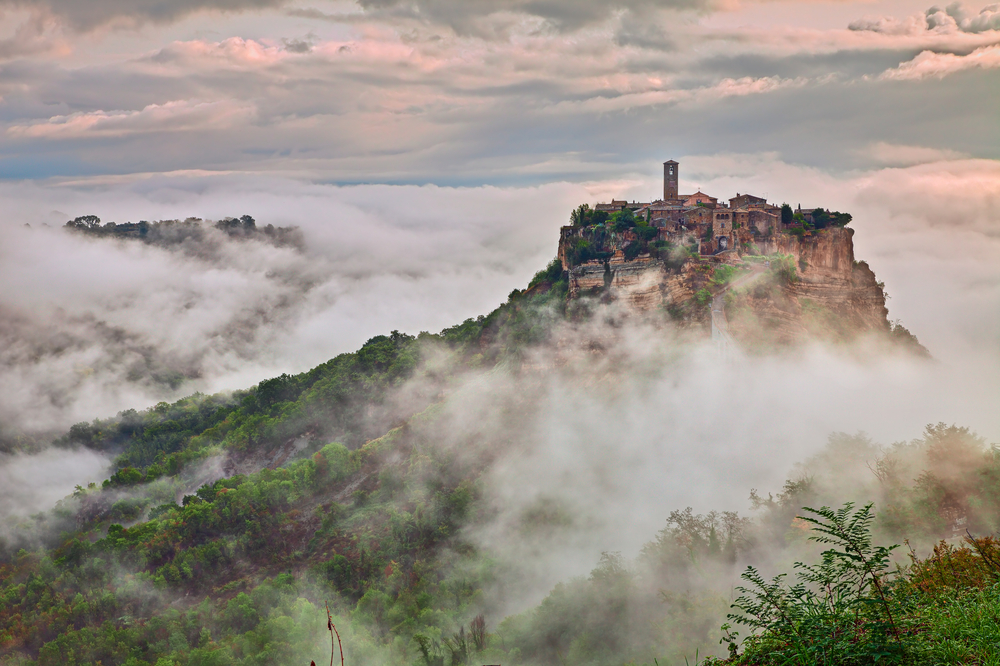 Bagnoregio en Italia