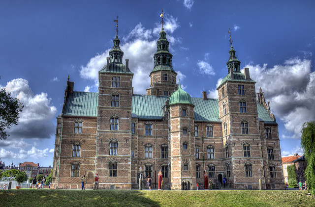 Castillo de Rosenborg en Copenhague