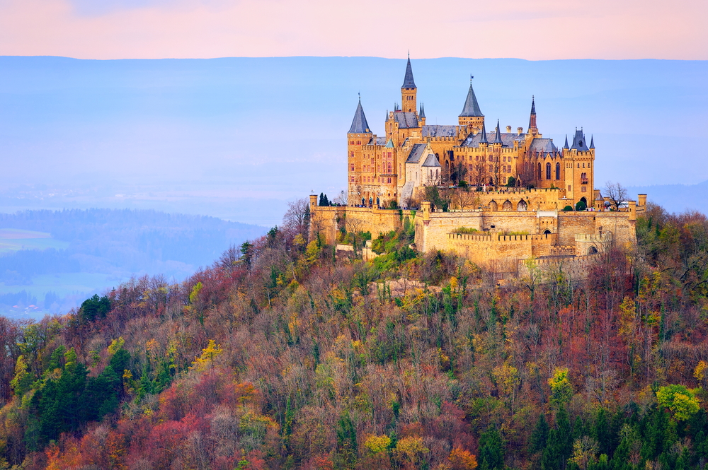 Castilllo de Hohenzollern en la Selva Negra