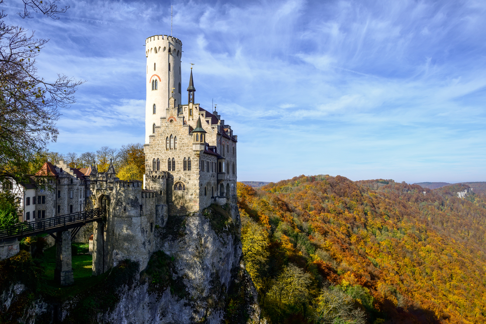 Castillo de Lichtenstein en la Selva Negra