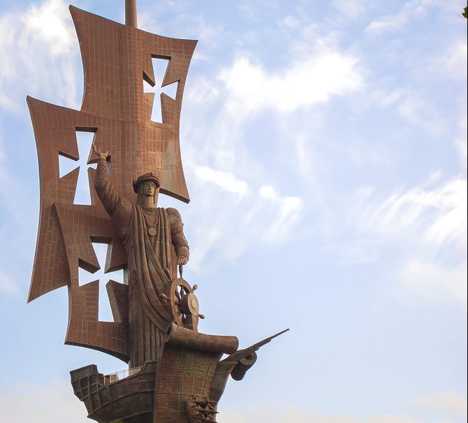 Estatua de Colón en Arecibo