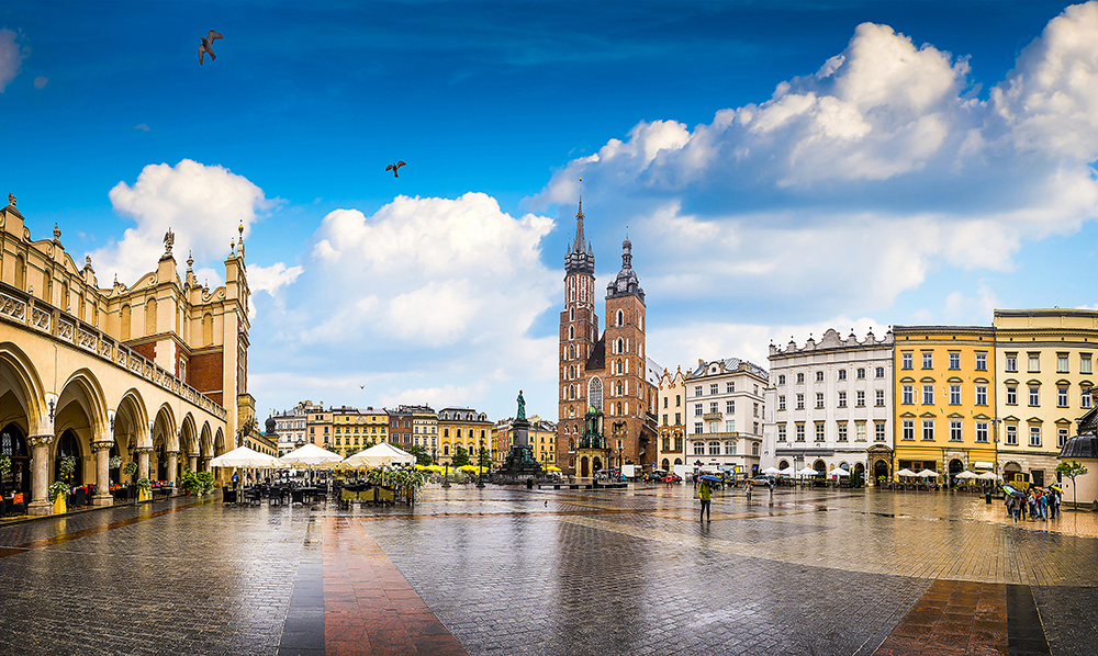 Plaza del Mercado de Cracovia