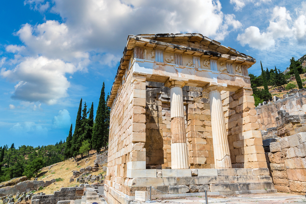 Templo en Delfos