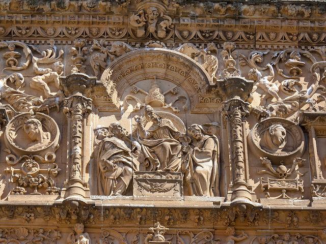 Detalle de la Universidad de Salamanca