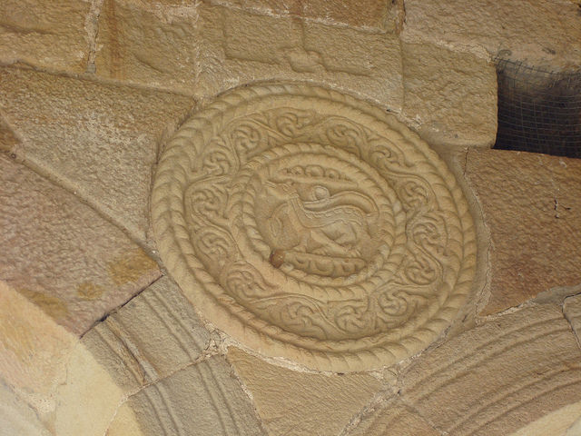 Detalle en Santa María del Naranco