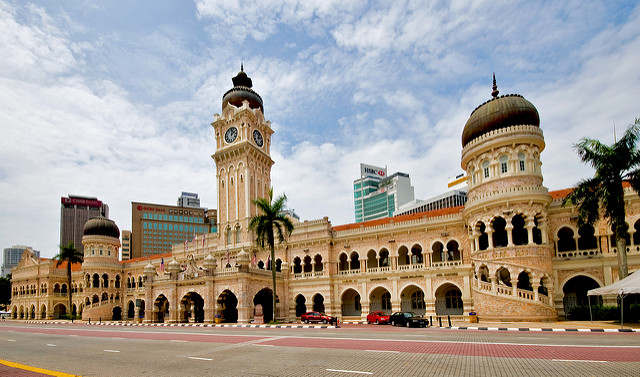 Edificio del sultán Abdul Samad en Kuala Lumpur