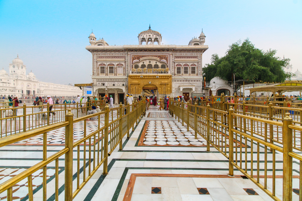 Entrada al Templo de Oro de Amritsar