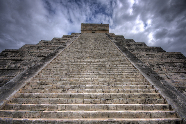 Escalera de Chichén Itzá