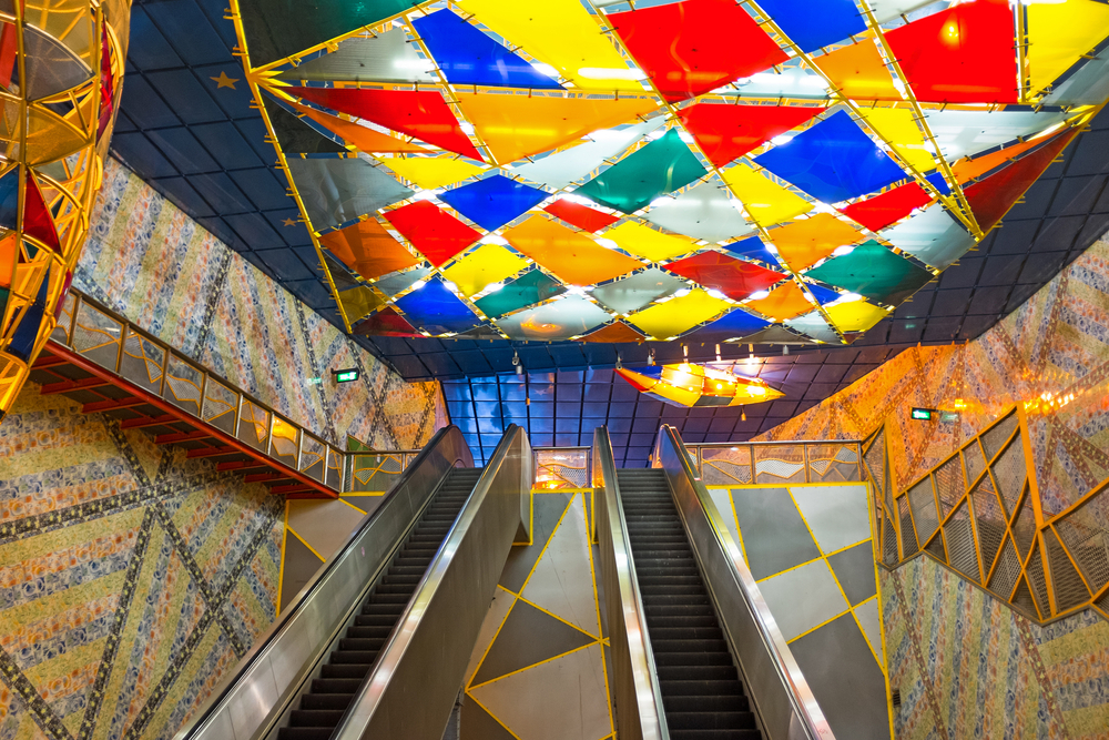 Estación de Olaias en Lisboa