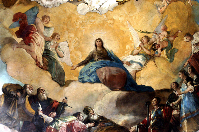 Frescos de Goya en la Basílica del Pilar