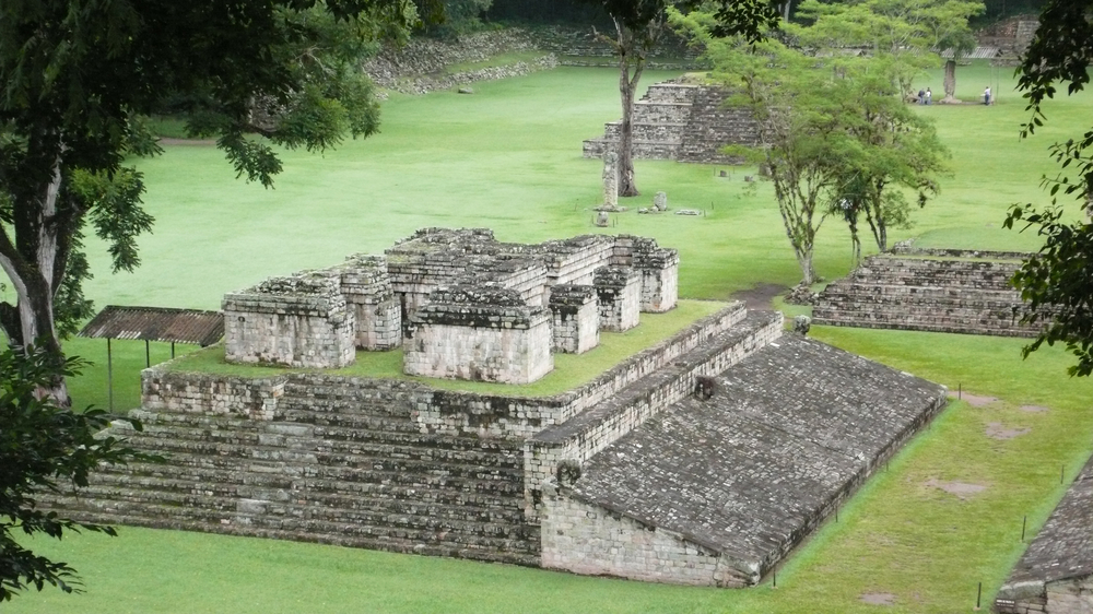 Gran Plaza de Copán en Honduras