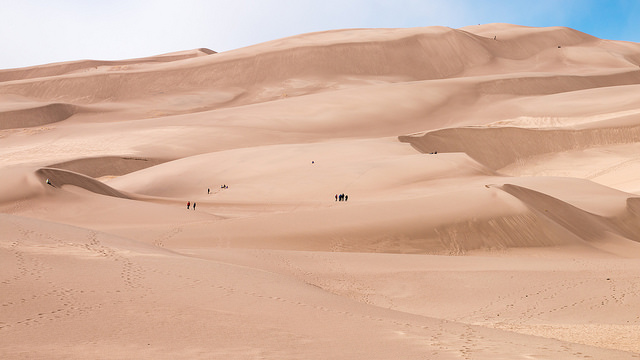 PArque Nacional Great Sand Dunes en Estados Unidos
