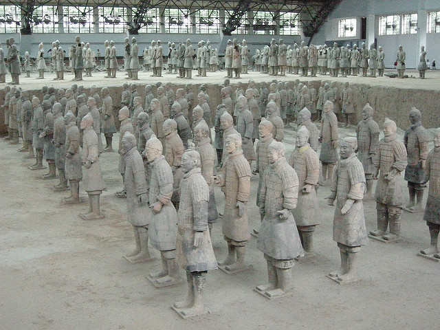 Guerreros de Xian