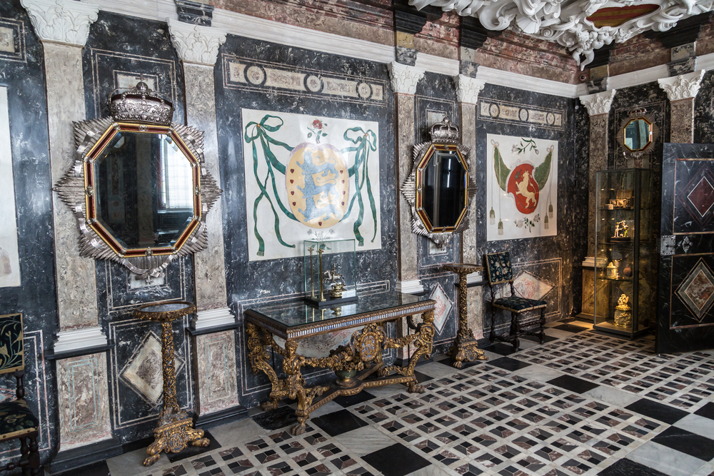 Interior del castillo de Rosenborg