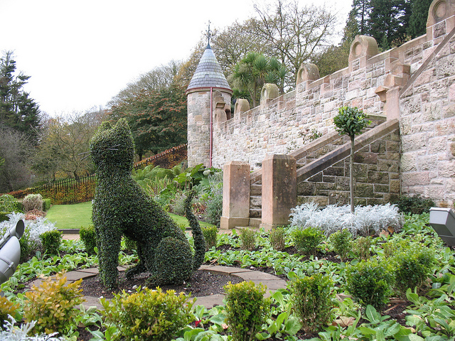 JArdines del castillo de Belfast