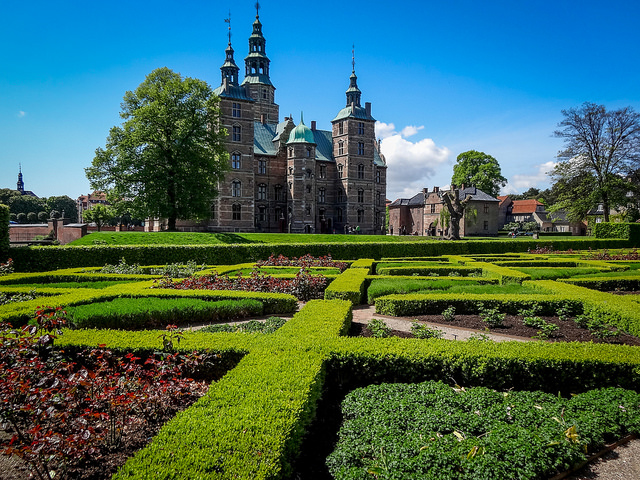 Jardines del castillo de Rosenborg