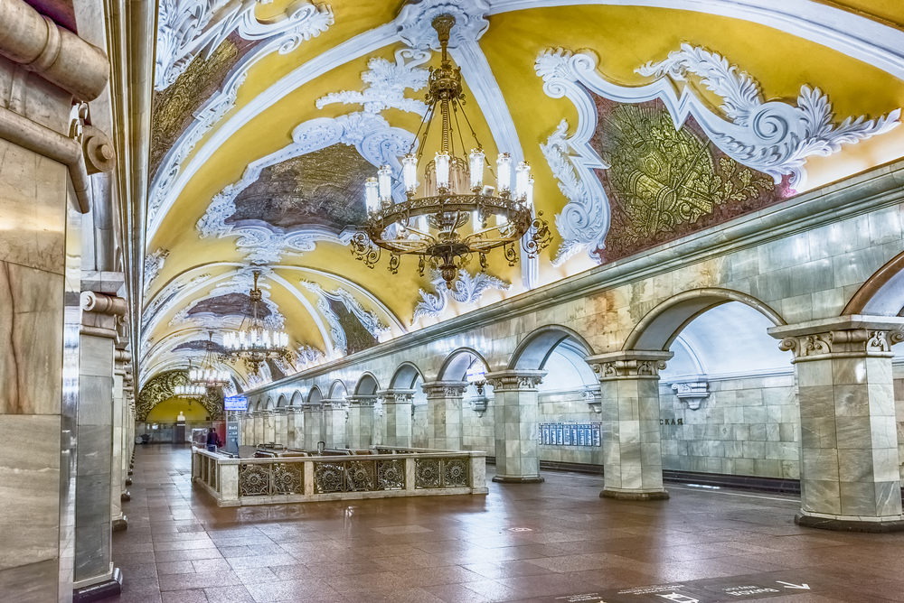 Estación de Komsomolskaya Moscú