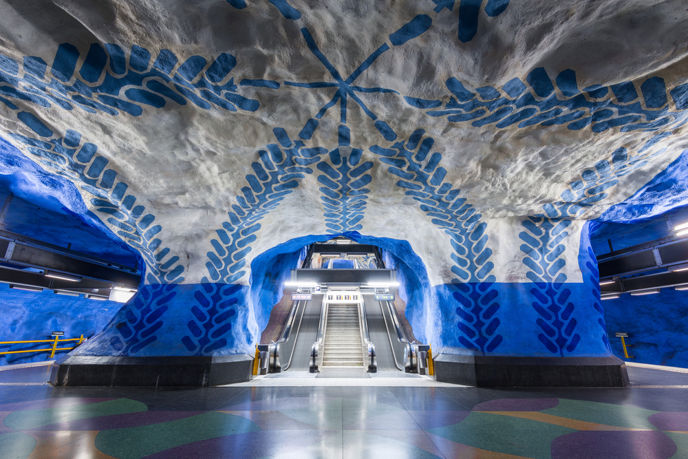 Estación T-Centralen Estocolmo