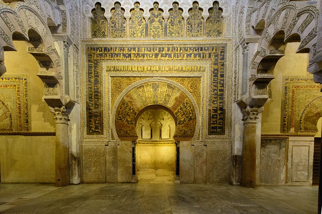 Interior de la Mezquita de Córdoba