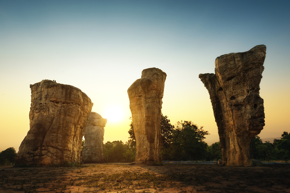 Mo Hin Khao en Tailandia