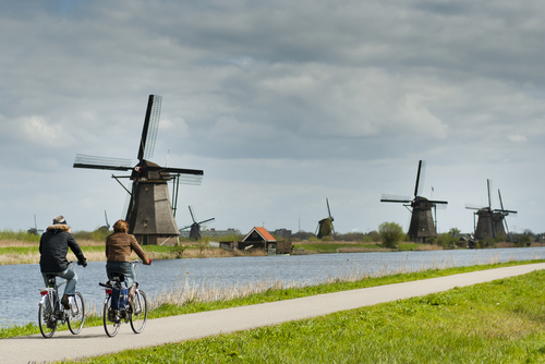 Ruta de los Molinos en Holanda
