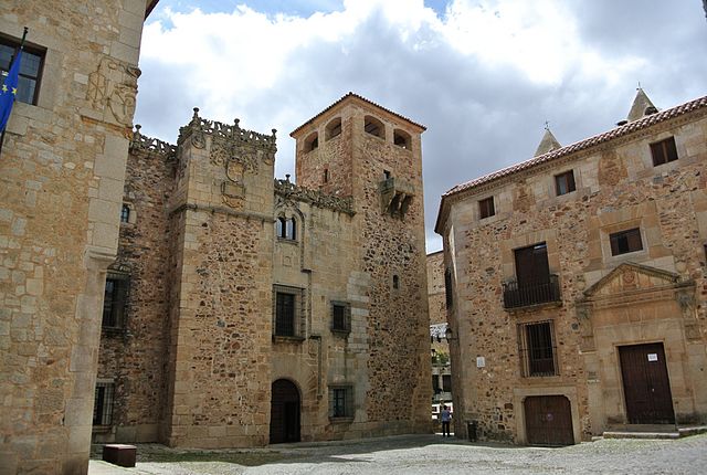 Palacio de los Golfines en Cáceres
