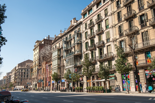 Paseo de Gracia para comprar en Barcelona