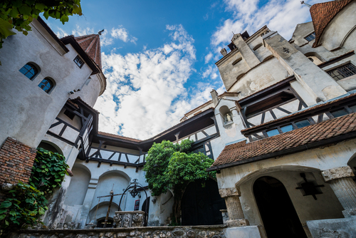 Patio del castillo de Bran