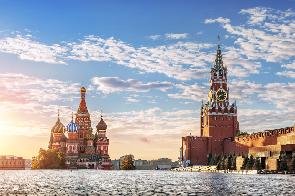 La catedral de San Basilio de Moscú se construyó a mediados del siglo XVI.