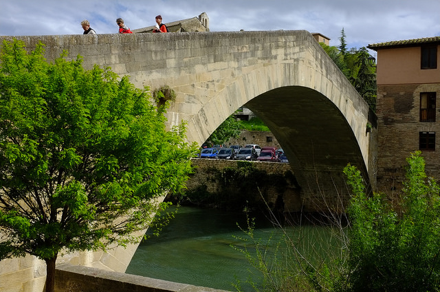 Puente de la Cárcel en Estella