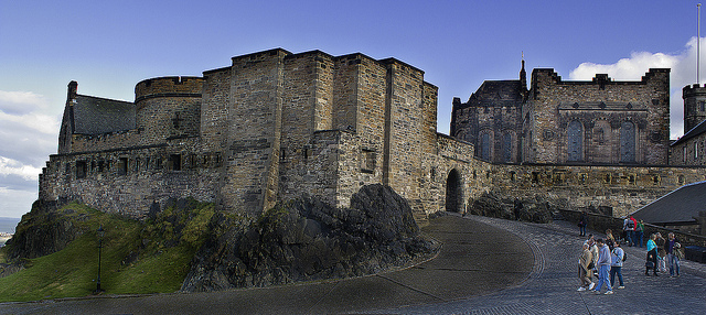 Puerta de Foog en el castillo de Edimburgo