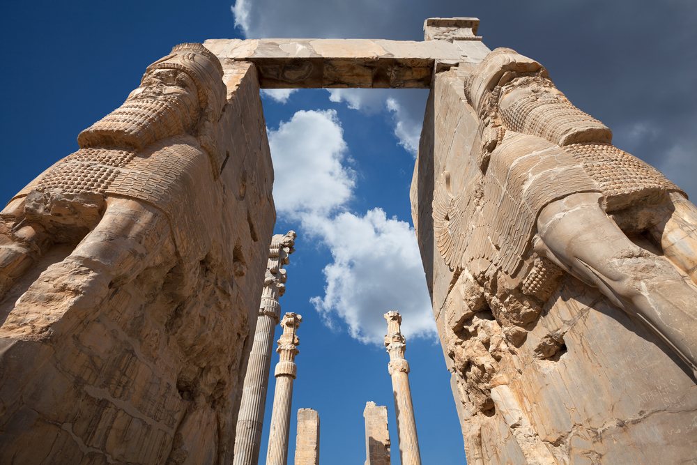 Puerta de todas las Naciones en Persépolis