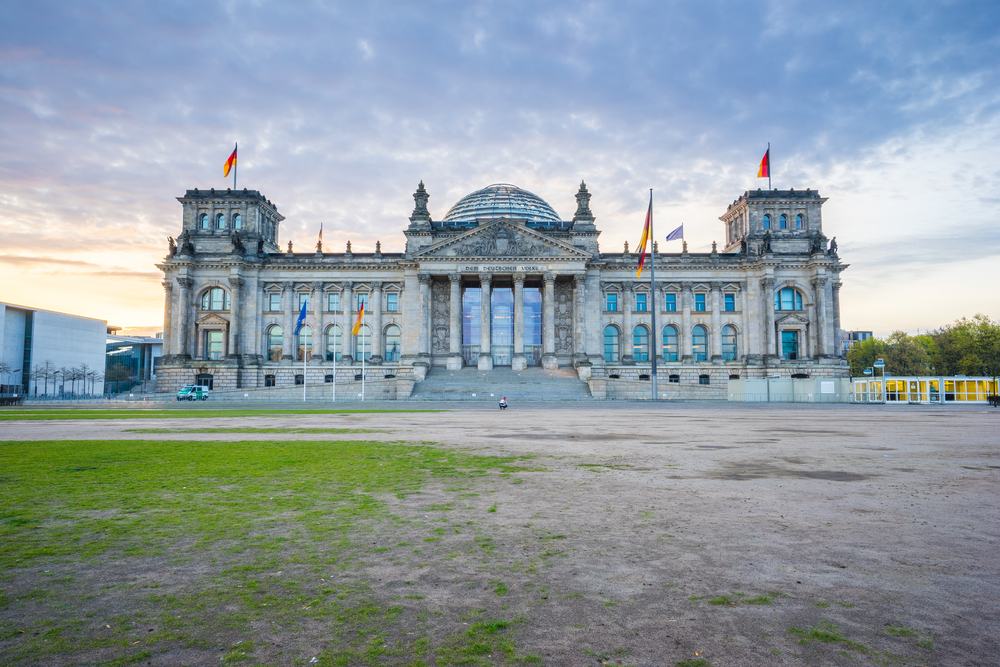 Reichstag en Berlín