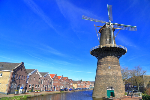 Molinos en Schiedam, Holanda