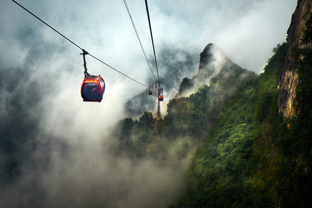 Teleférico de Tianmen