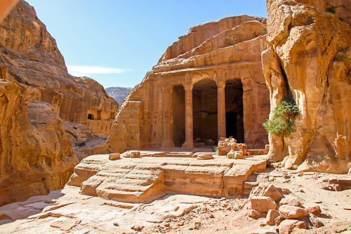 Templo en Petra