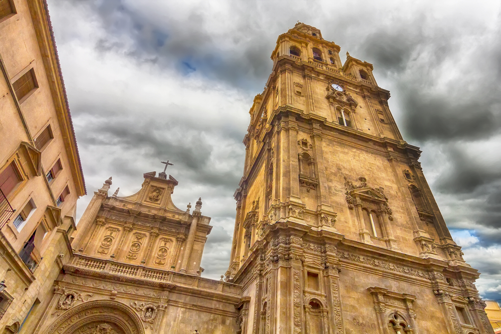 Torre de la catedral de Murcia
