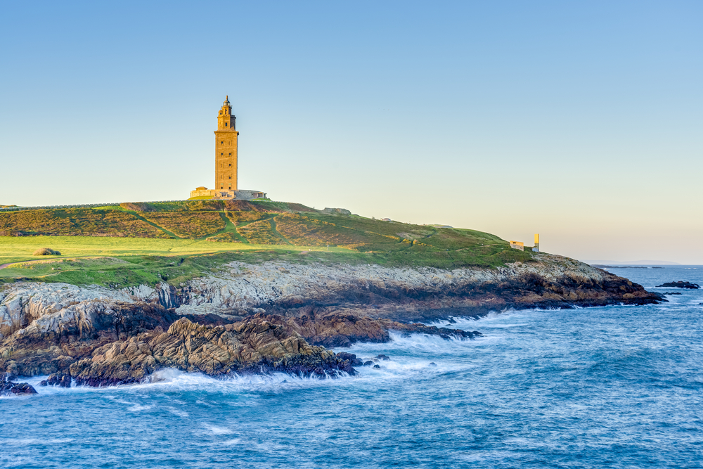 Torre de Hércules en A Coruña
