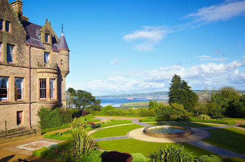 Vista desde el castillo de Belfast