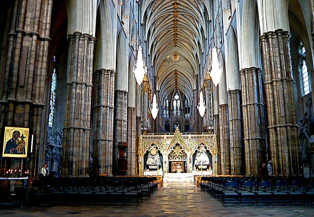 Interior de la Abadía de Westminster