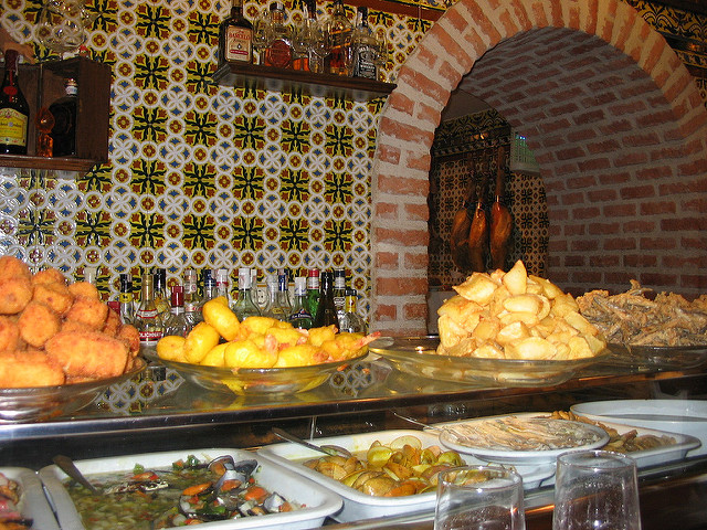 Bar de tapas en Madrid