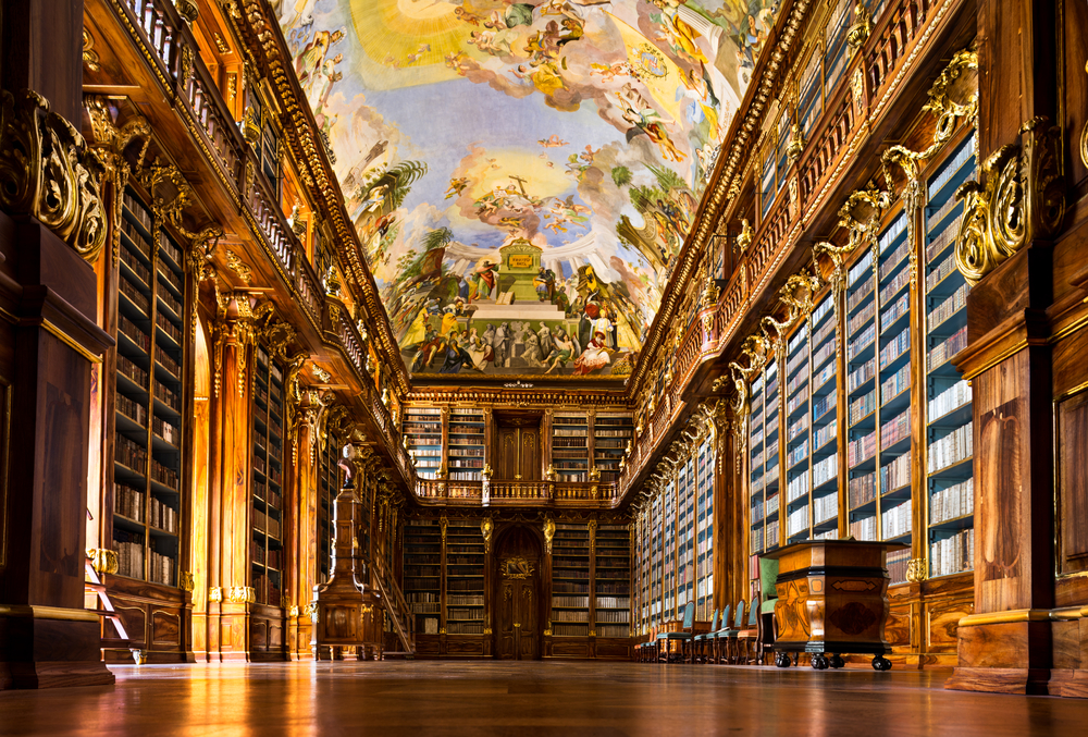 Biblioteca del monasterio Strahov en Praga