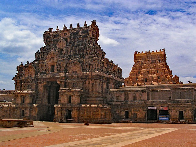 Gorupan en el templo de Brihadisvara