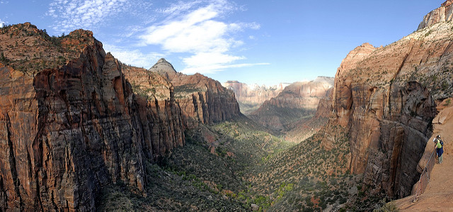Cañón Zión en Estados Unidos
