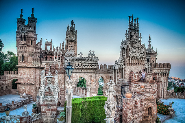 Castillo de Colomares en Benalmádena