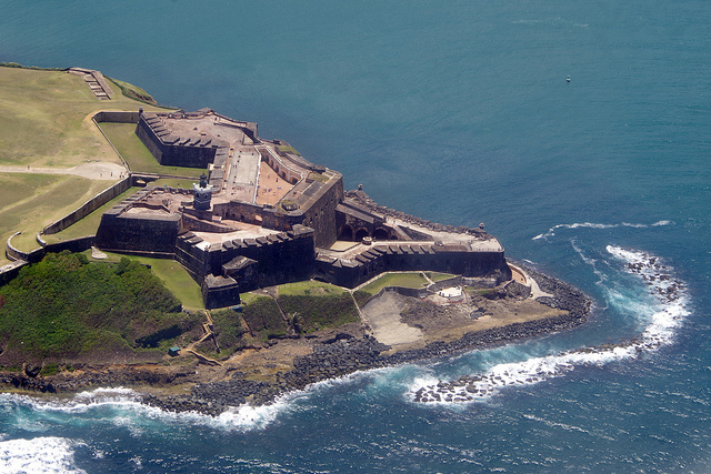 Castillo de San Felipe del Morro en Puerto Rico
