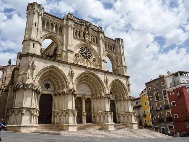 FAchada de la catedral de Cuenca