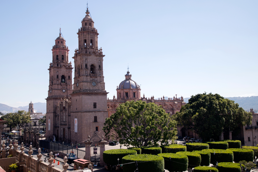 Catedral de Morelia en México