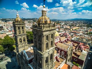 Catedral de Puebla en México
