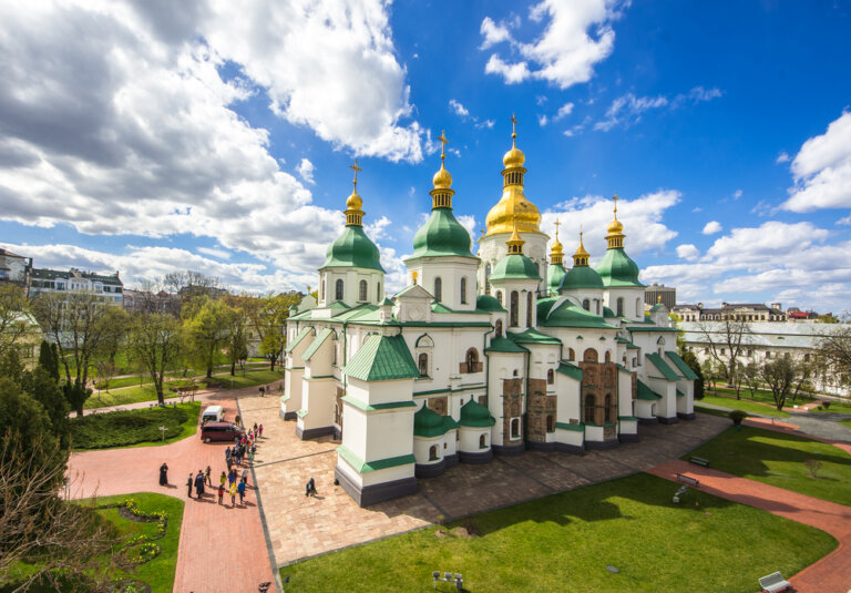 Mil años de historia en la catedral de Santa Sofía de Kiev